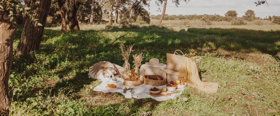 Como preparar um piquenique: ideias de decoração e mesa ao ar livre - Gato Preto