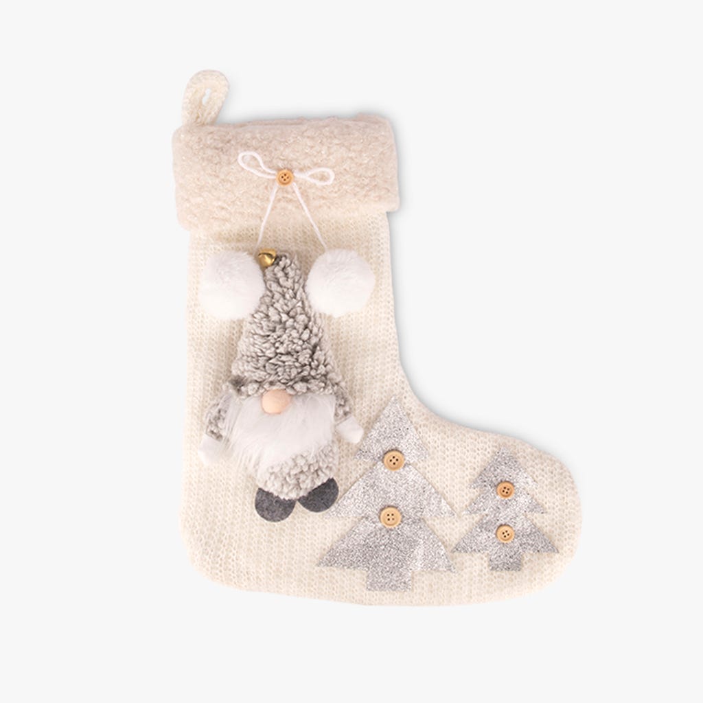 Chaussette de Noël BR Gnome 42x38x5