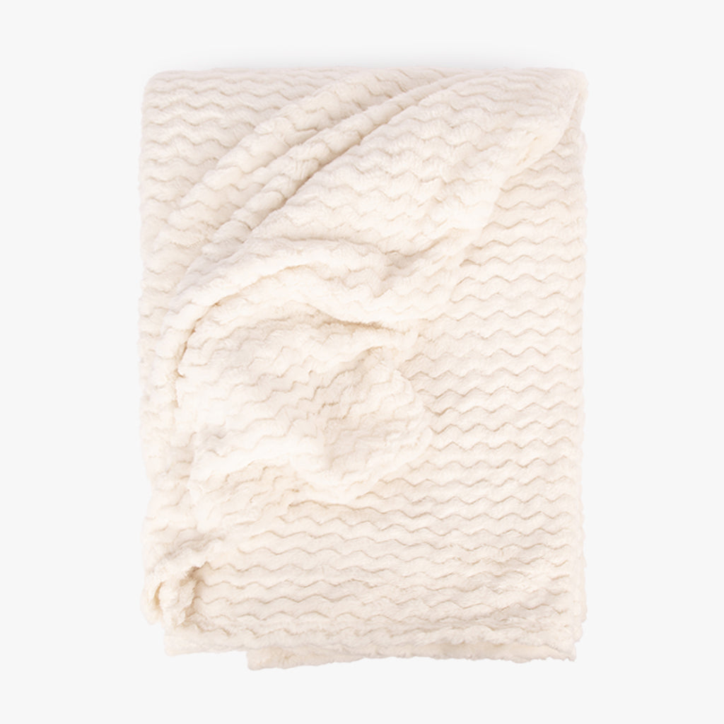 Manta ZigZag Natural 240x220 ALASKA