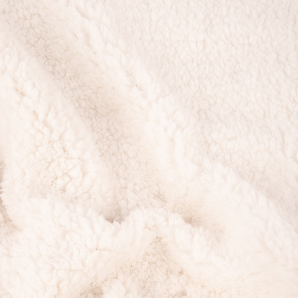 Couverture en chenille naturelle tricotée 125x150cm ALASKA