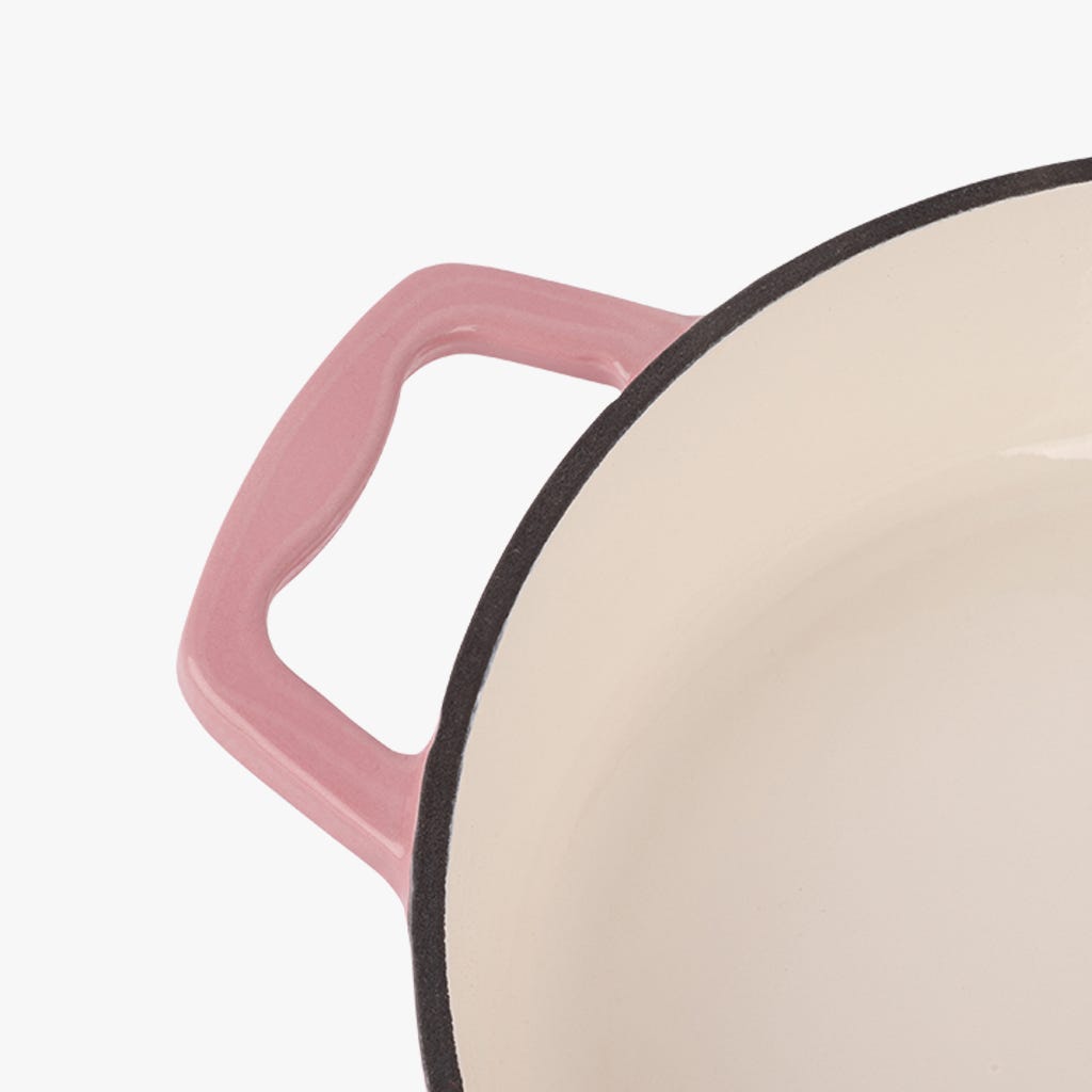 Cacerola hierro fundido rosa D28 cm | 3,4L SUMMER PASTELS