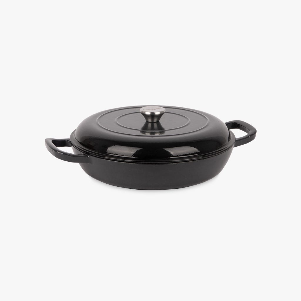 Caçarola Paella de ferro fundido Antracite D30 CHEF