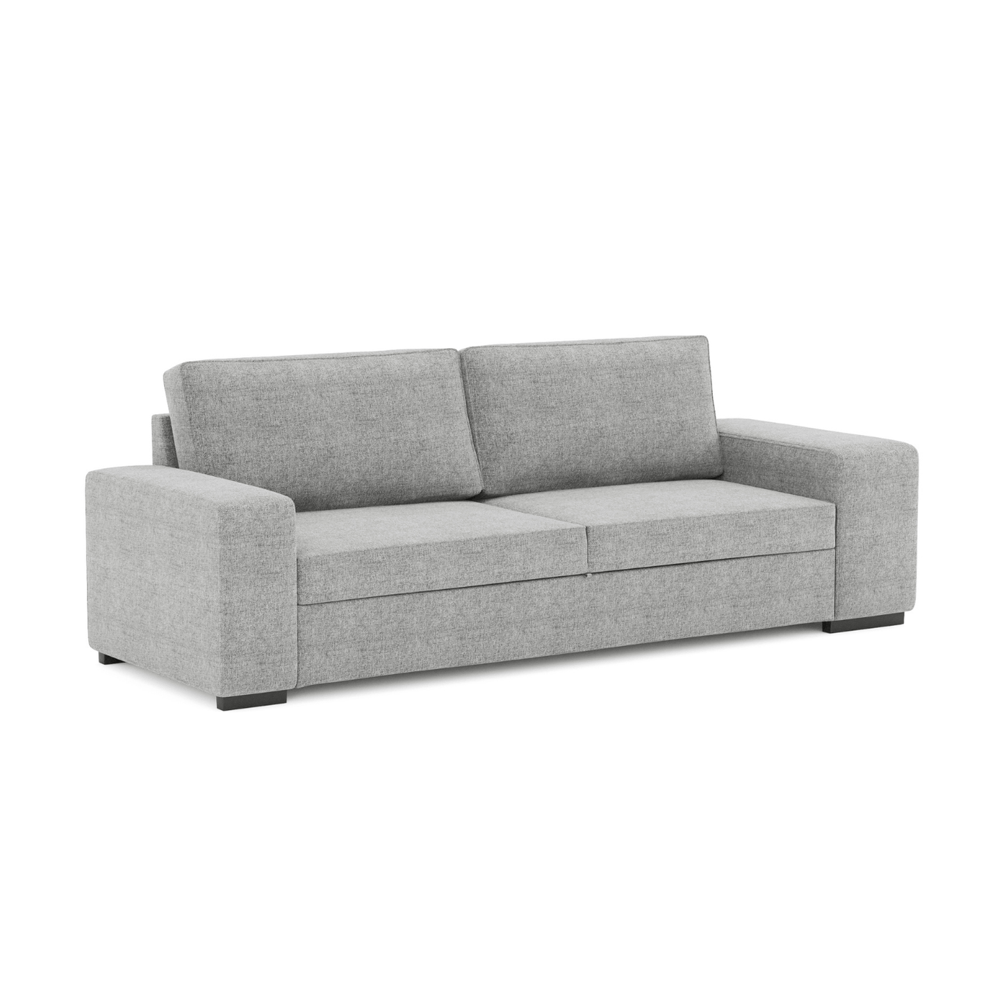 Sofá - Cama 3 Lugares + 2 Puffs - AveryS9903CSRG8211_C24