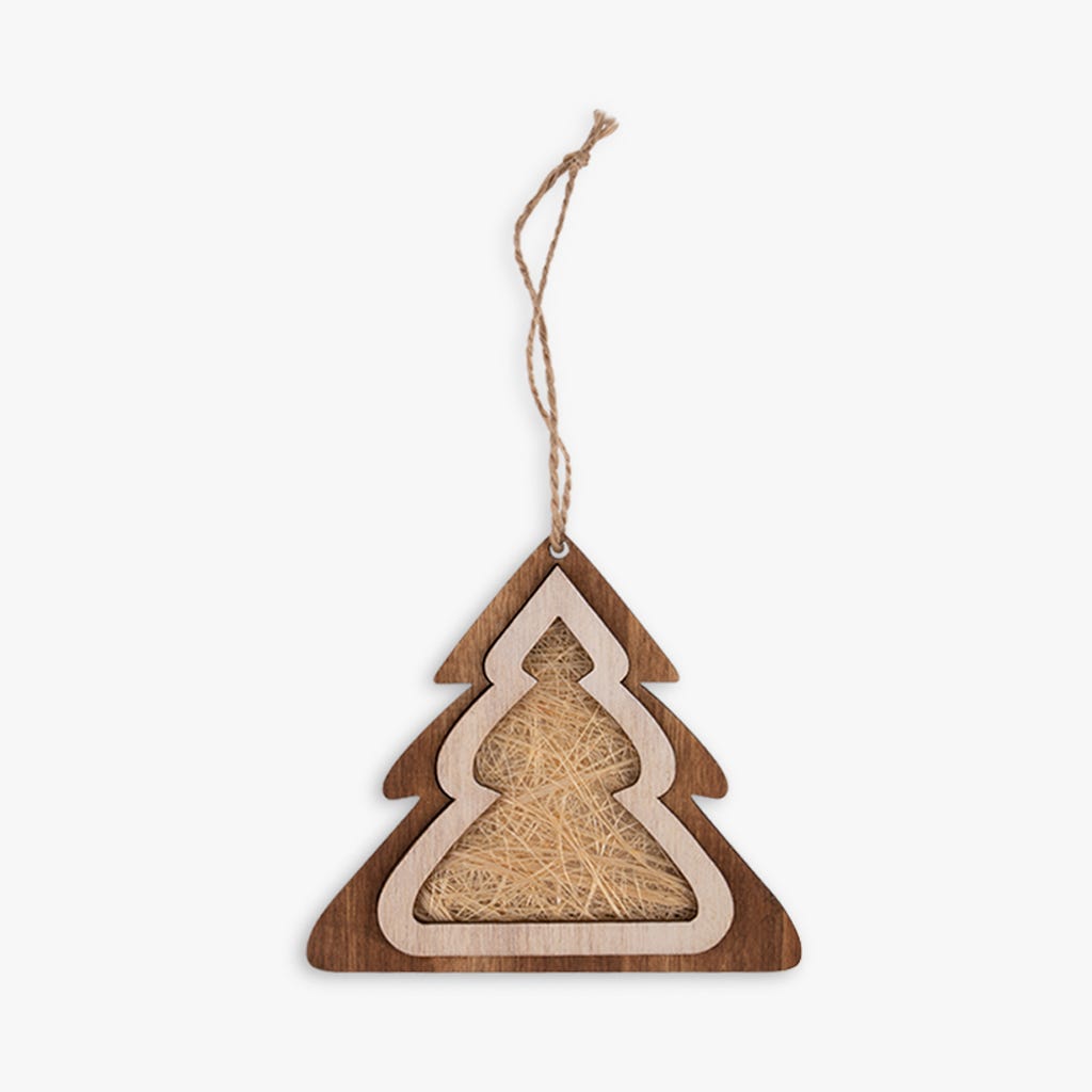 Adorno de árbol BG de 12 cm