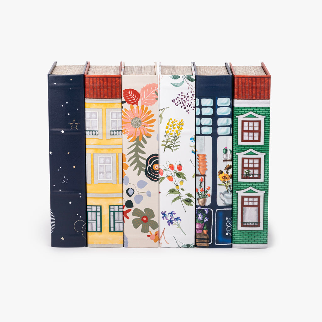 Green book box 33x22cm VILLAGE