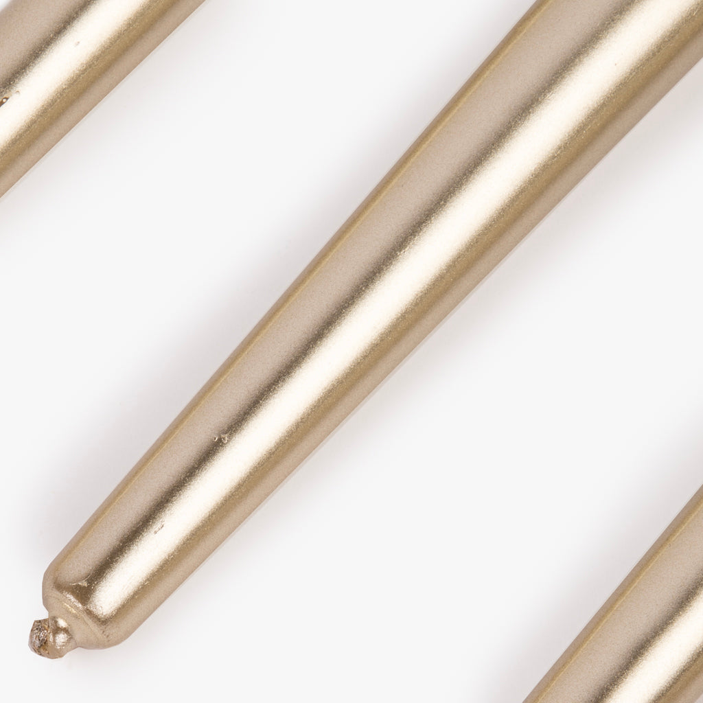 Conjunto de Velas Castiçal Dourada NOX