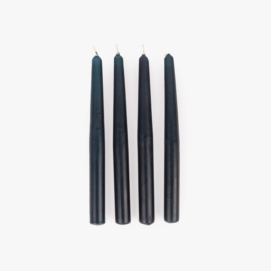 Conjunto de Velas Castiçal Azul Escuro NOX
