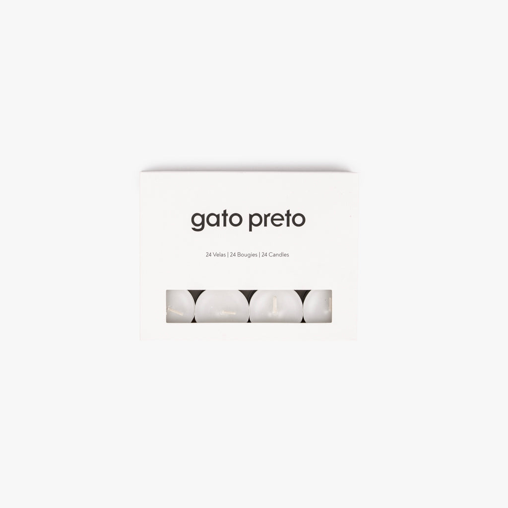 Conjunto de Velas Pequenas Branco NOX