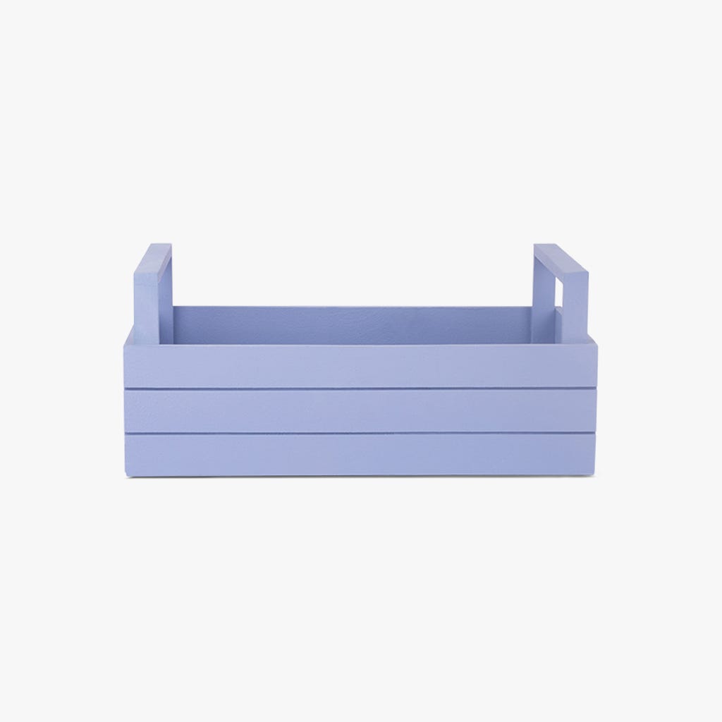 Caixa com Pegas Azul Escuro WOODY