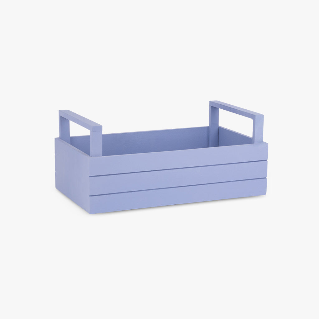 Caixa com Pegas Azul Escuro WOODY