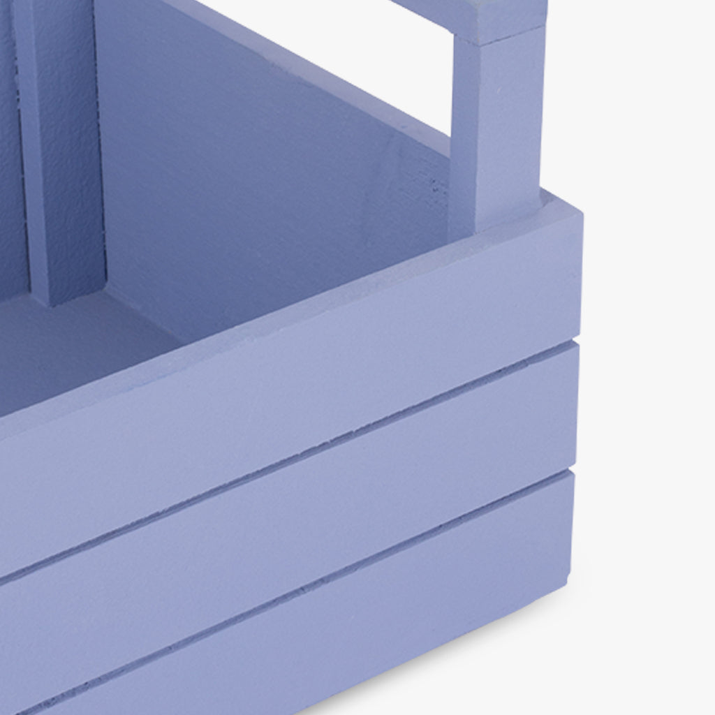 Caixa com Pegas Azul Escuro WOODY