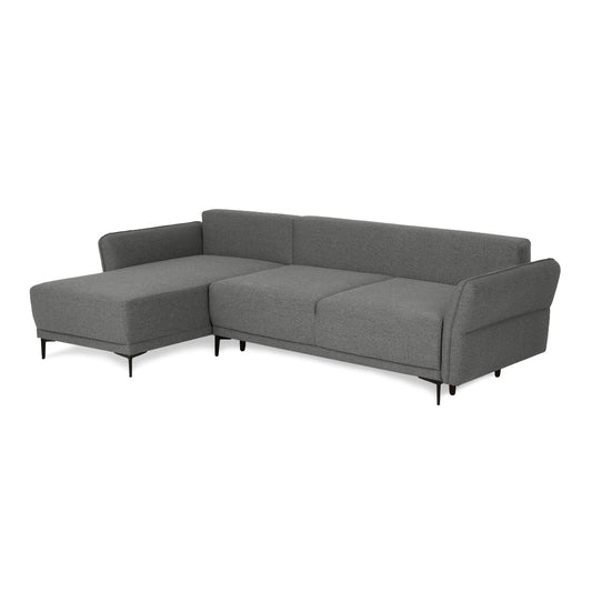 Sofá - Cama 4 Lugares com Chaise Longue Reversível - TobyC1513BCSRG8211_C24