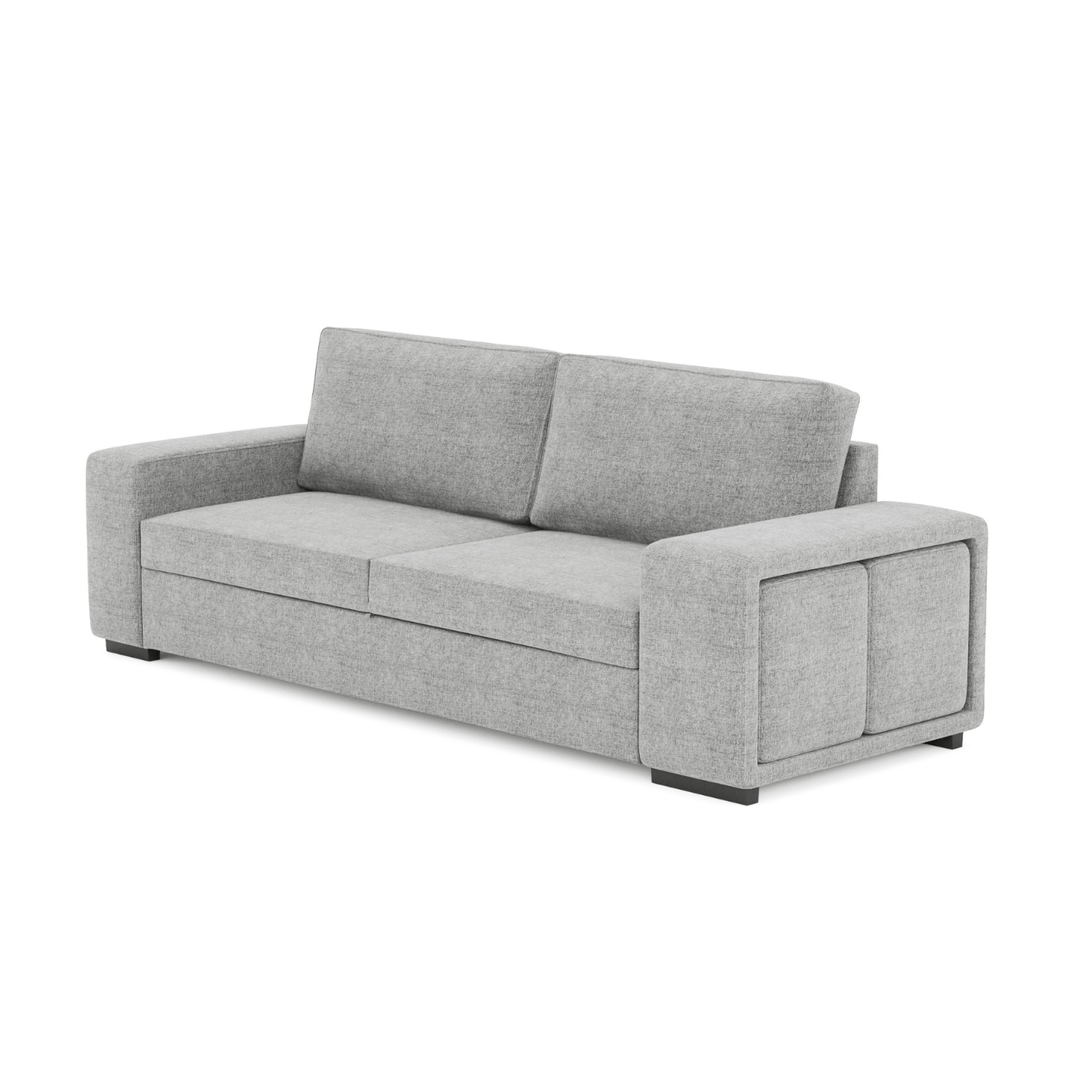 Sofá - Cama 3 Lugares + 2 Puffs - AveryS9903CSRG8211_C24