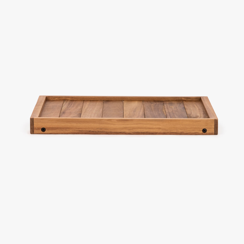 Plateau avec pieds en acacia 50x32x5,50 NEPAL