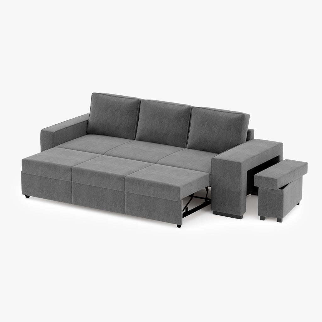 Canapé-lit Hardy Anthracite