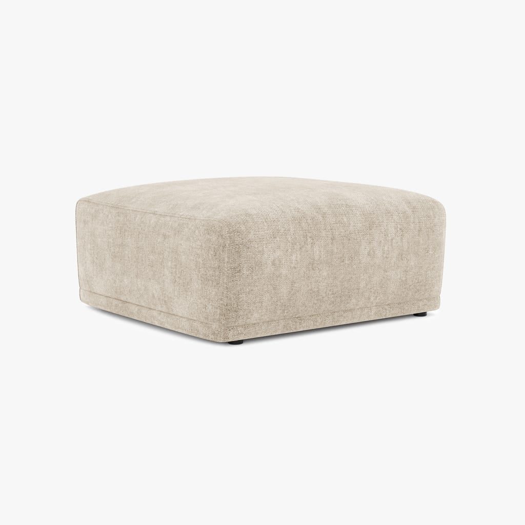 Módulo de sofá pouf bege COTILLARD