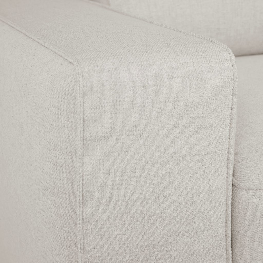 Sofá cama com chaise longue bege SANDLER
