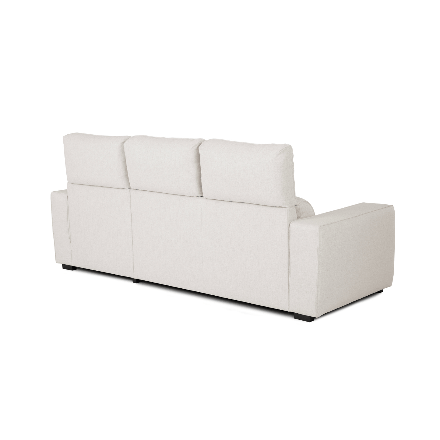 Sofá - Cama 4 Lugares com Chaise Longue Reversível e Arrumação - HarperC1536BFSRG8242_C24