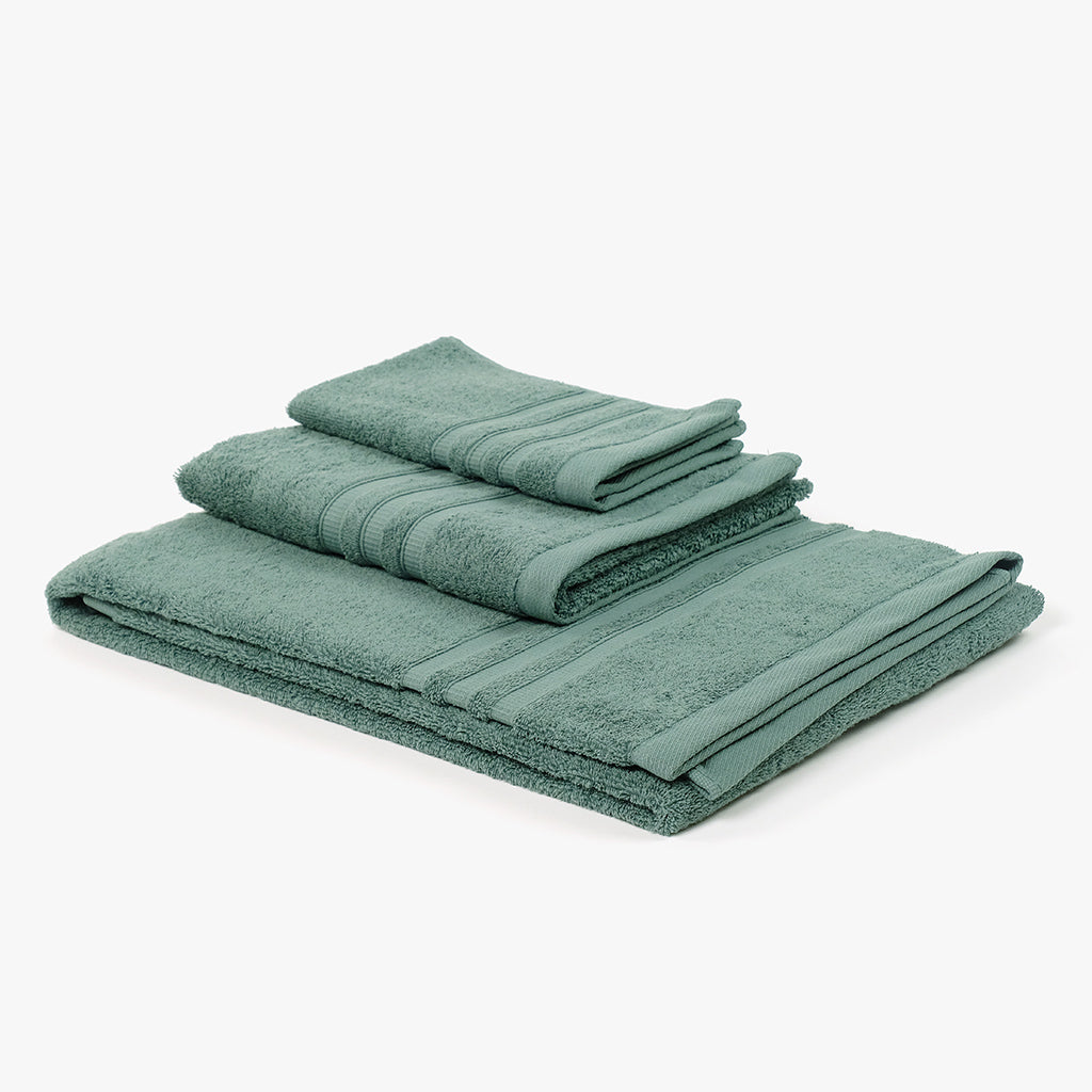 Toalha de Banho de Rosto Algodão Verde Escuro 4EVERYDAY