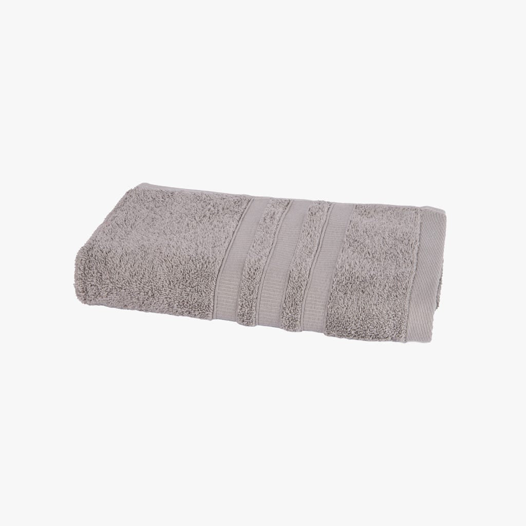 Toalha de Banho de Rosto Algodão Cinza 4EVERYDAY