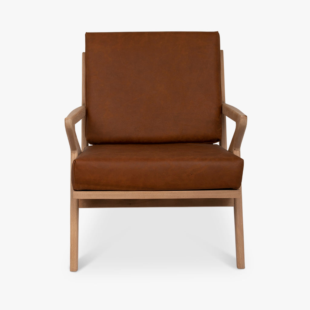 Armchair leather RAVEL
