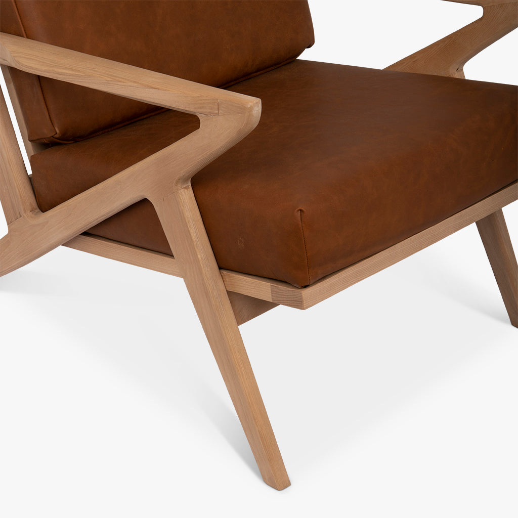 Armchair leather RAVEL