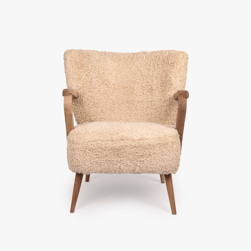 Fauteuil naturel VERDI