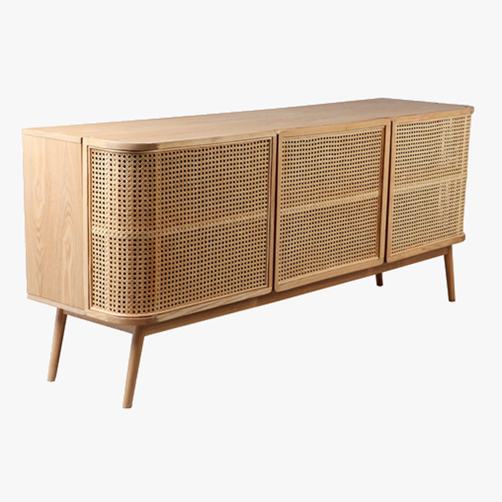 Aparador Rattan 175x46x75cm CARTAGO
