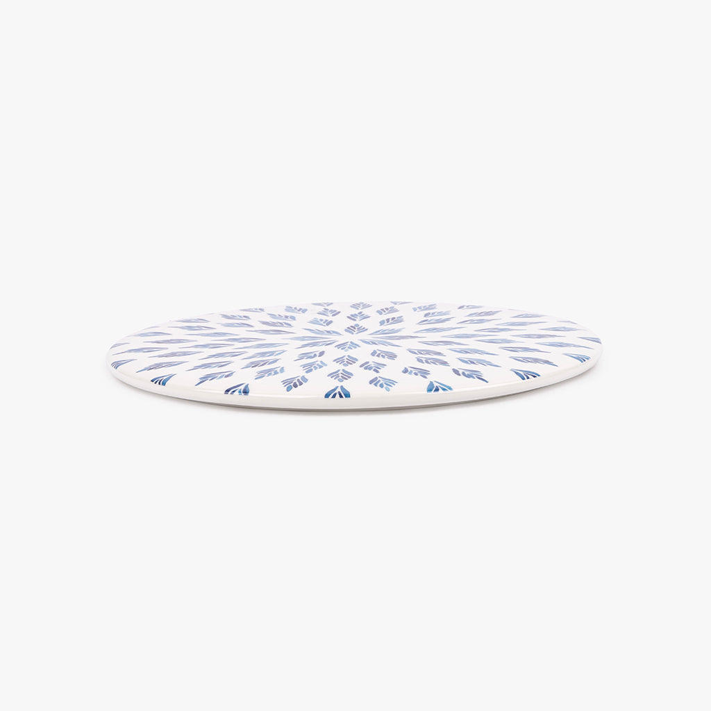 Assiette XL BLUE BIRD