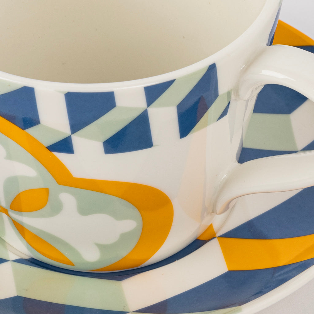 Conjunto de 6 Chávenas de Chá AZULEJO
