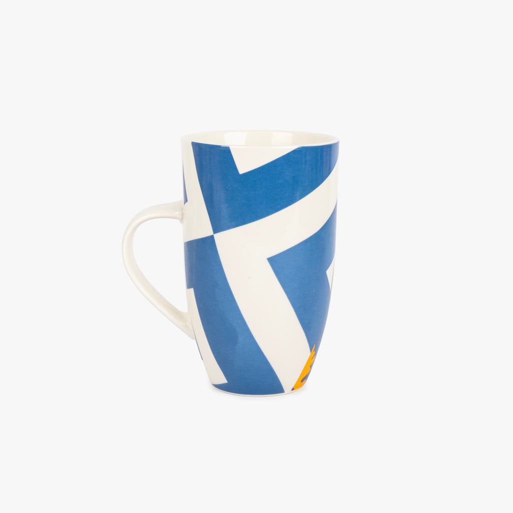 Taza azul 680ml AZULEJO