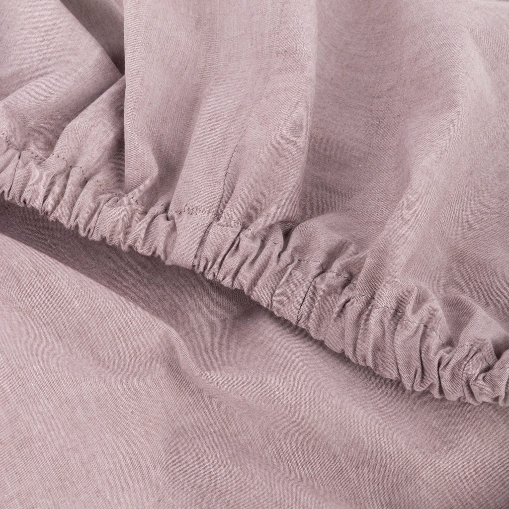 Lençol ajustustável algodão bege - Cama (80x200+30) GRÀCIA