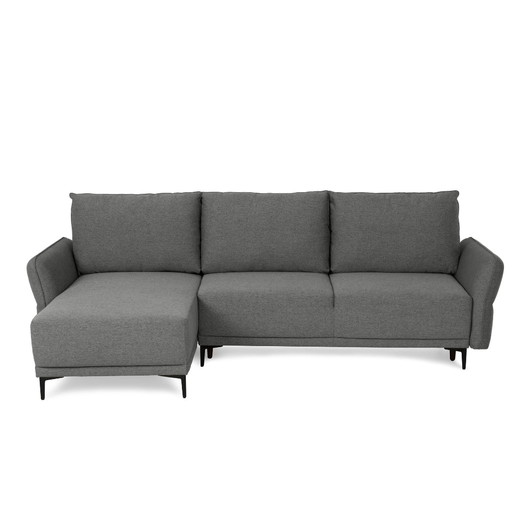 Sofá - Cama 4 Lugares com Chaise Longue Reversível - TobyC1513BCSRG8211_C24