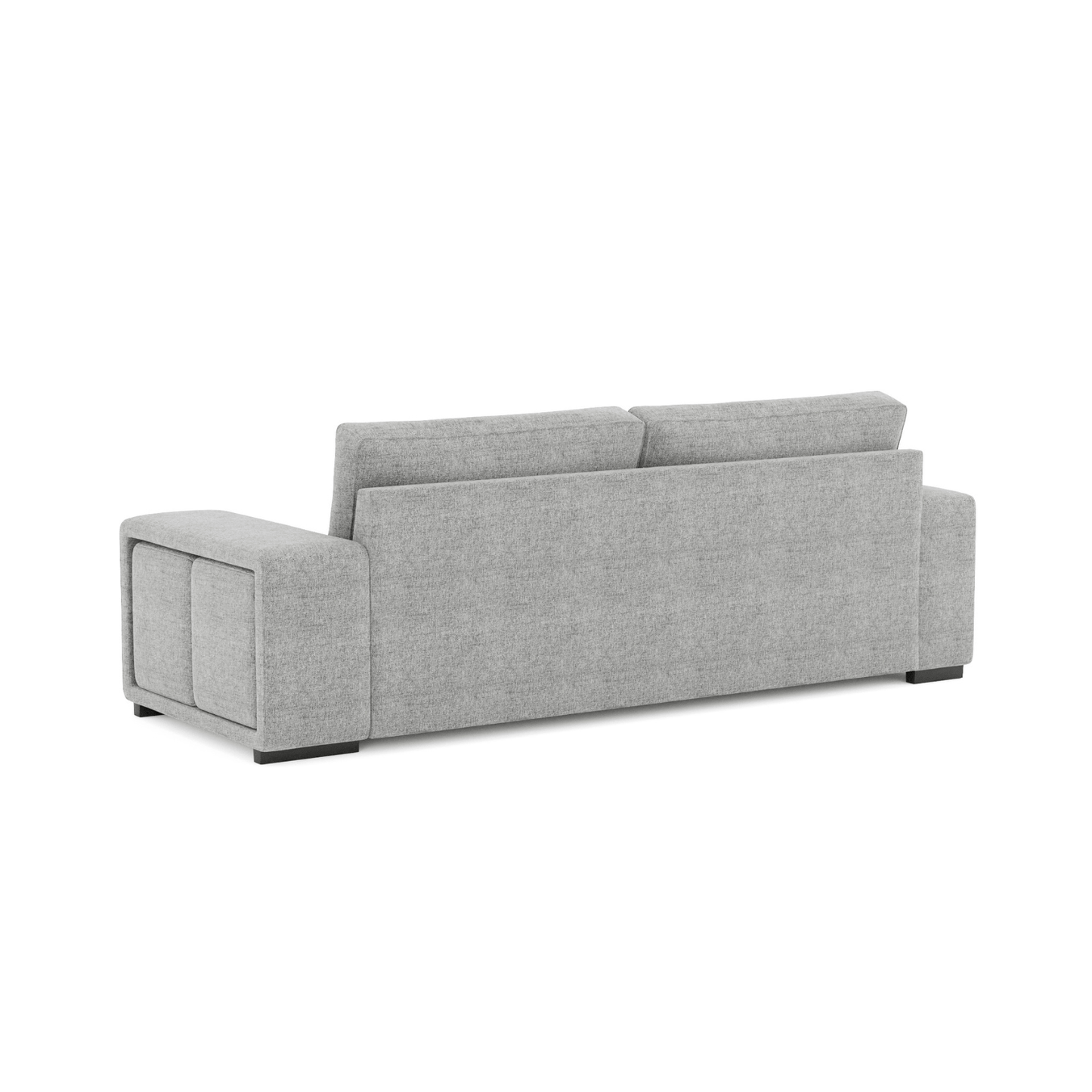 Sofá - Cama 3 Lugares + 2 Puffs - AveryS9903CSRG8211_C24