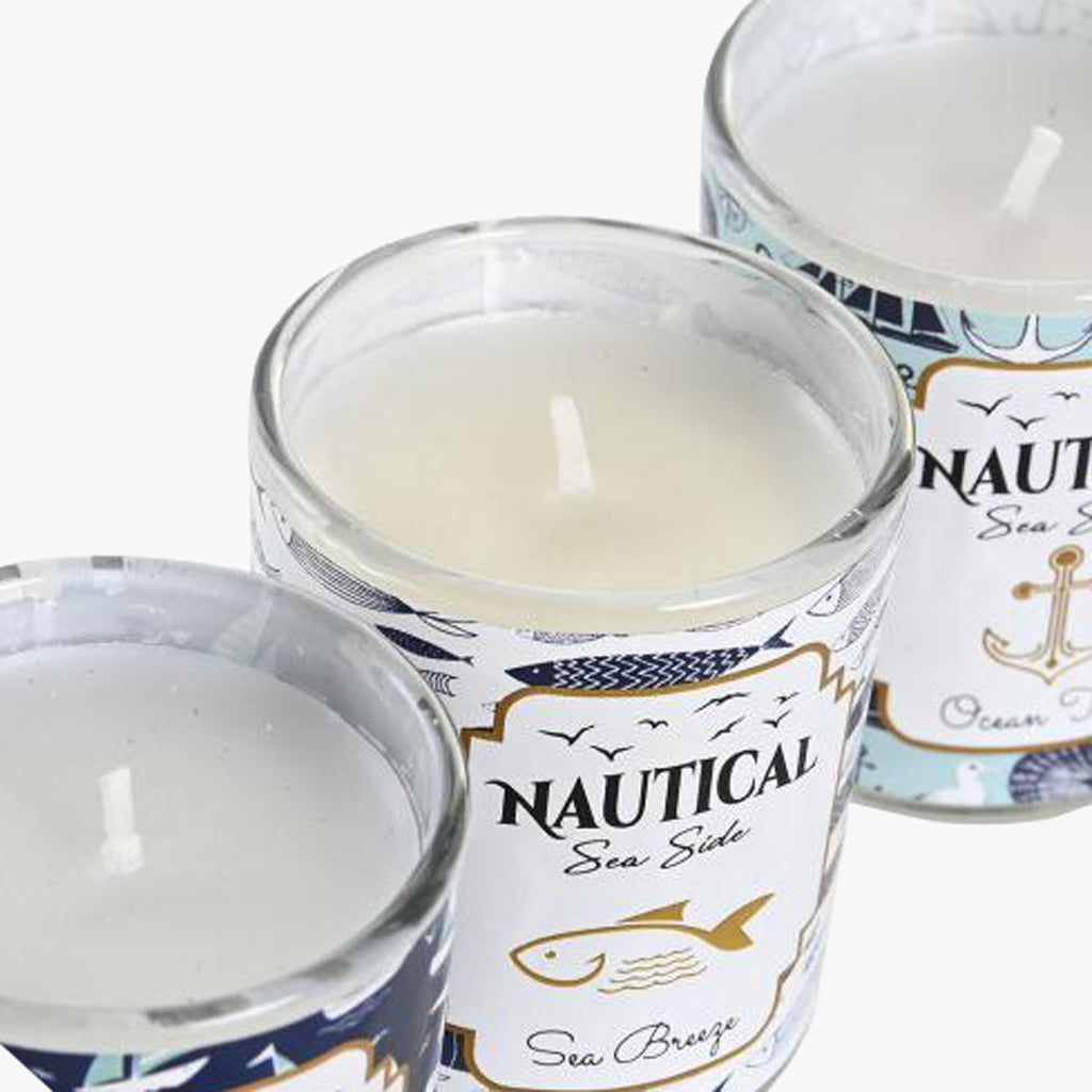 Pack 3 Velas Náutico MARÍTIMO