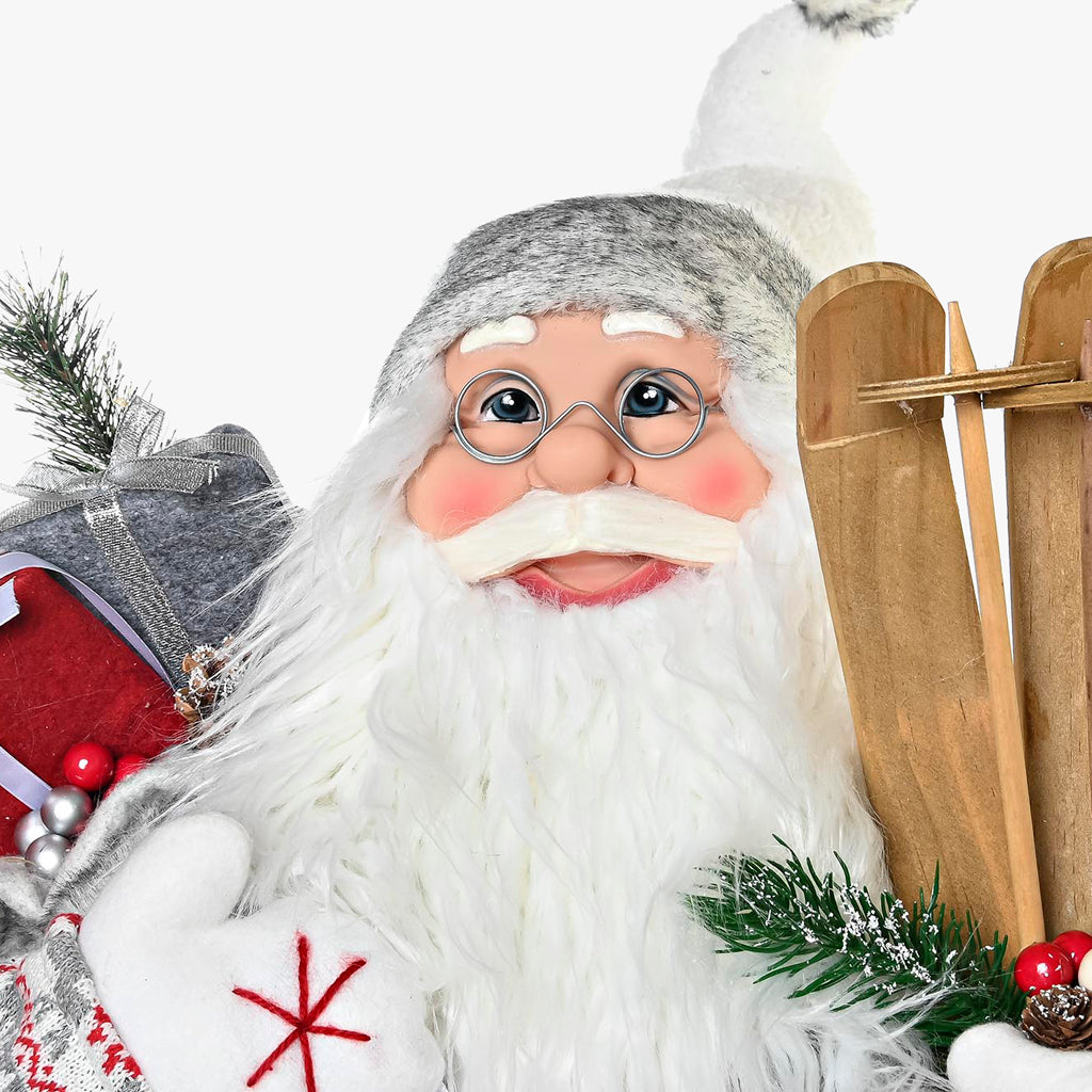Pai Natal Cinzento 83cm ALPINE