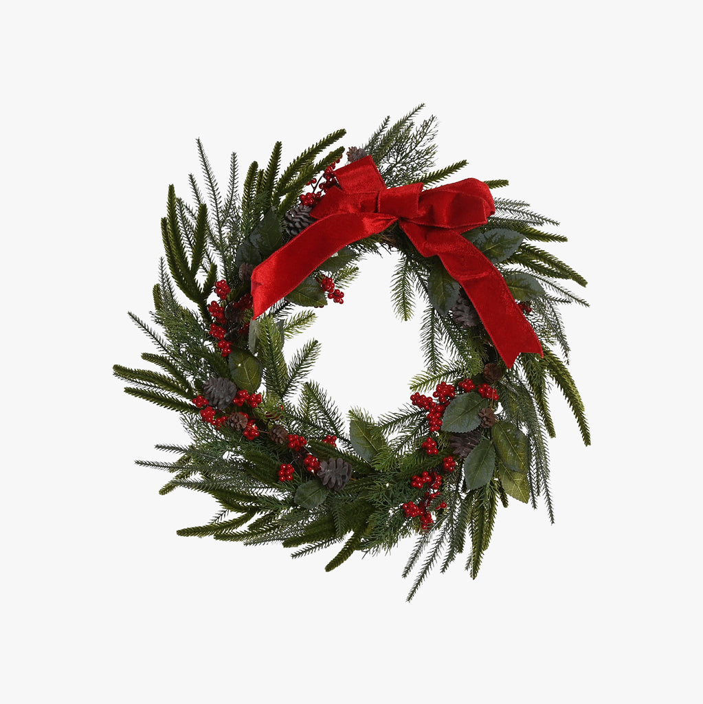 Coroa Laço LED 60cm ALPINE