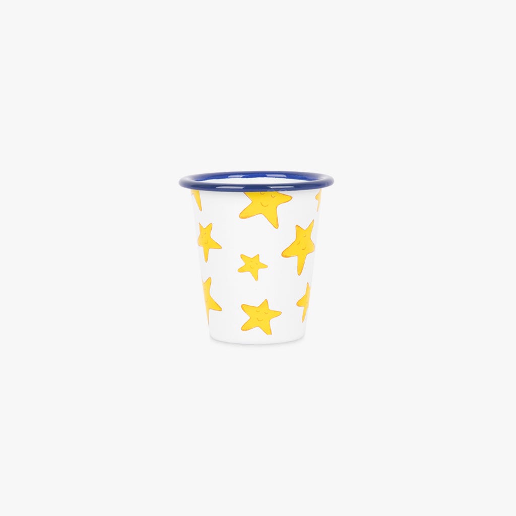 Copo em Esmalte STARS