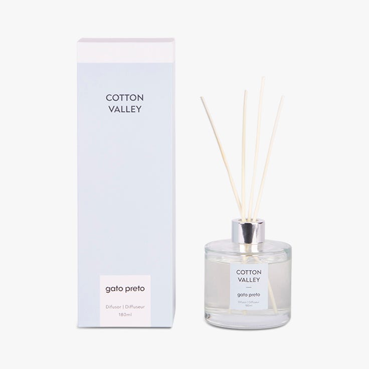 Difusor de Fragrância Clean Cotton 180ml PRIME ESSENCE