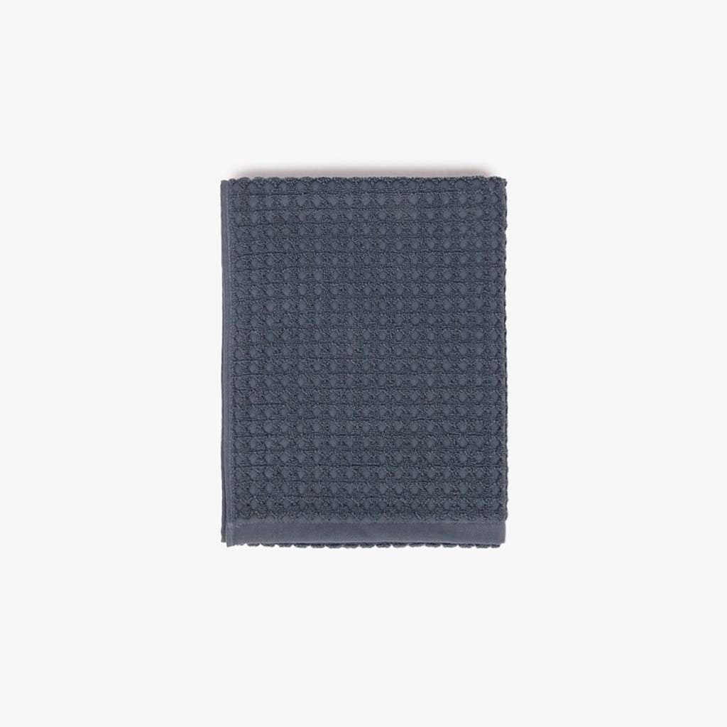 Toalha de Banho de Rosto Algodão Favos Azul ESNA