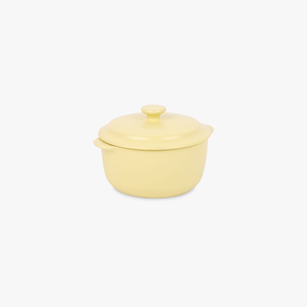 Terrina Pequena Stoneware Amarela D13cm SUMMER PASTELS