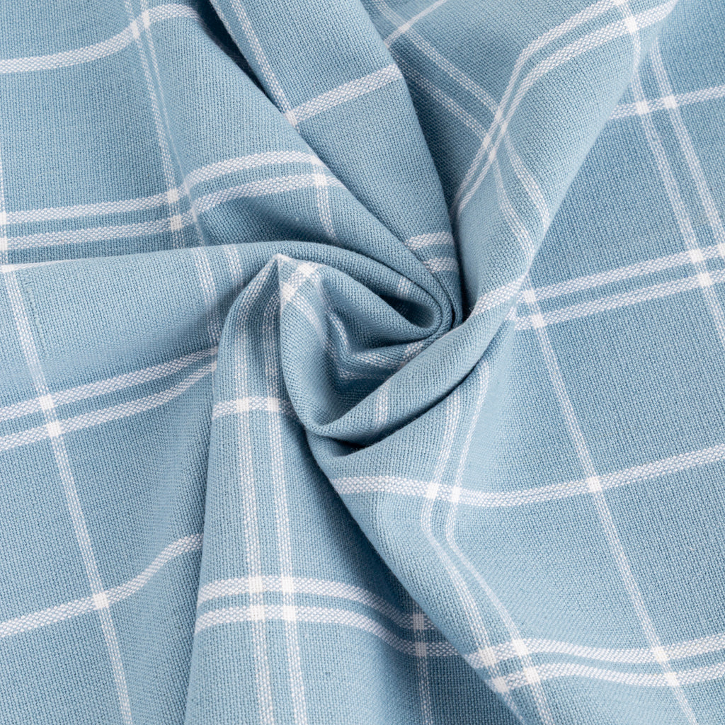 Conjunto de dois panos de Cozinha Xadrez Azul, Bordeaux e Branco CHECKS