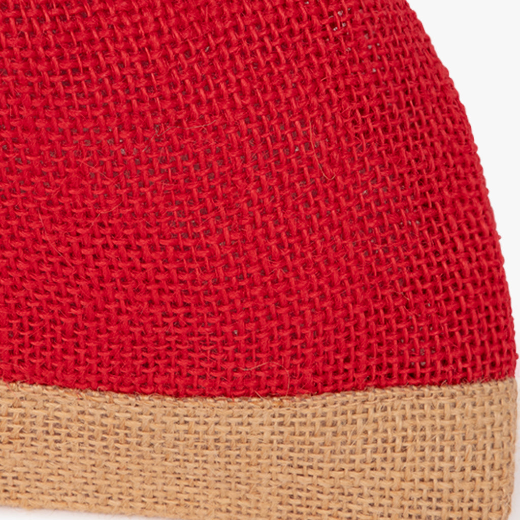 Conjunto 3 Sacos de Juta Vermelhos COZY