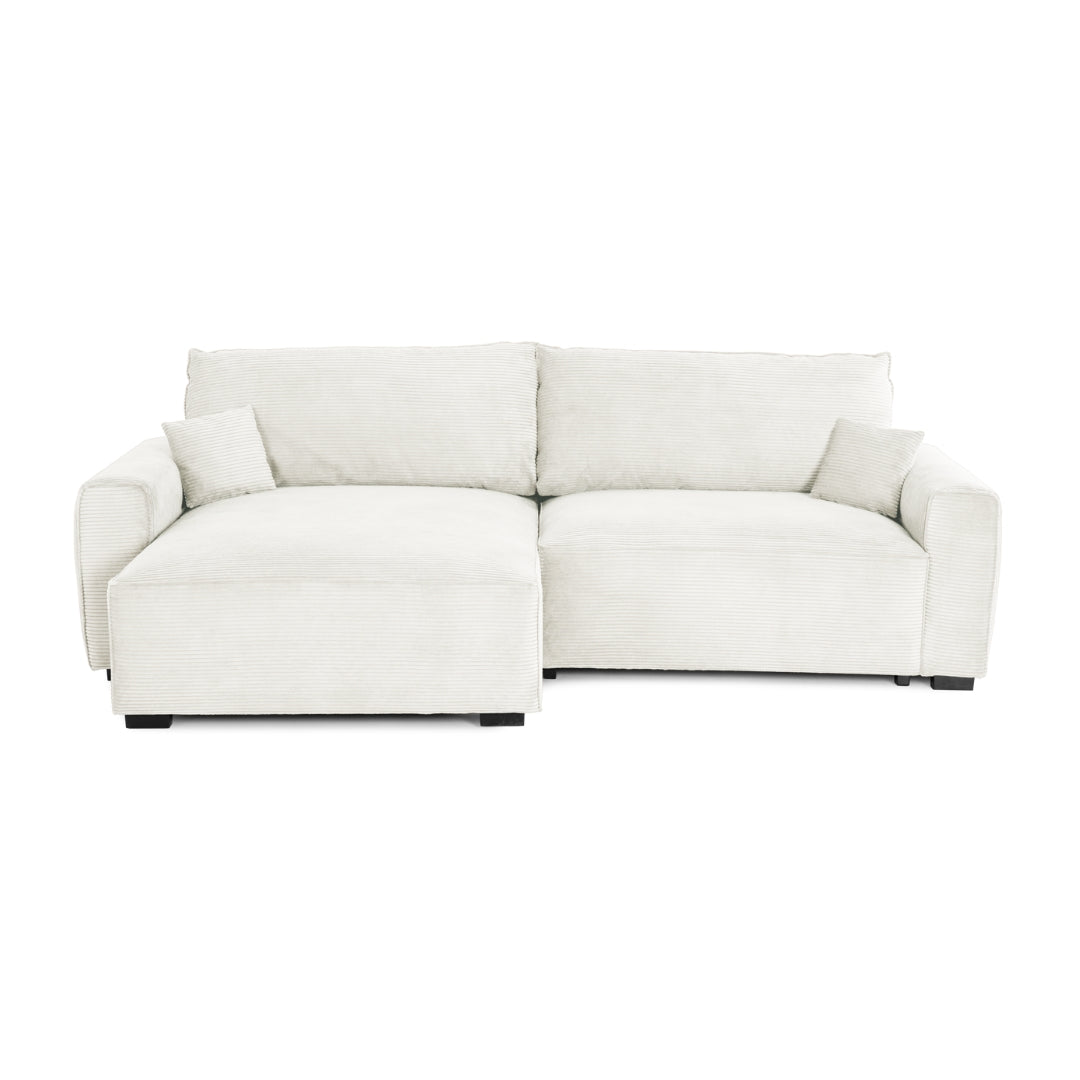 Sofá - Cama 4 Lugares com Chaise Longue Reversível - LaurenC1511ACSRG7902_C24