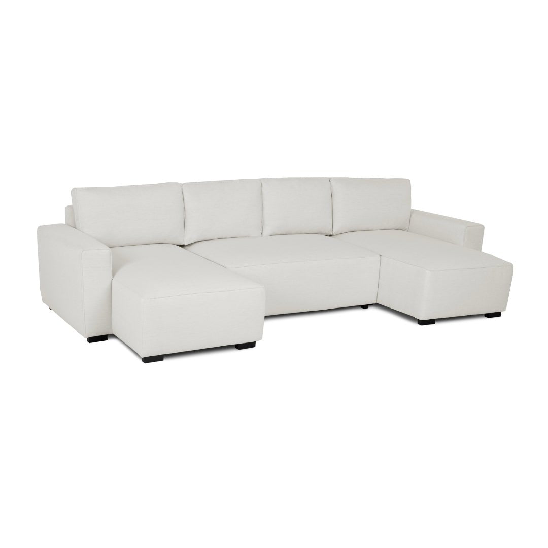Sofá - Cama Panorâmico 5 Lugares com 2 Chaise Longue - JordanC1512ACSRG8240_C24