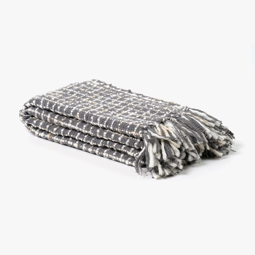Blanket mescla gray 125x150 cm 4EVERYDAY