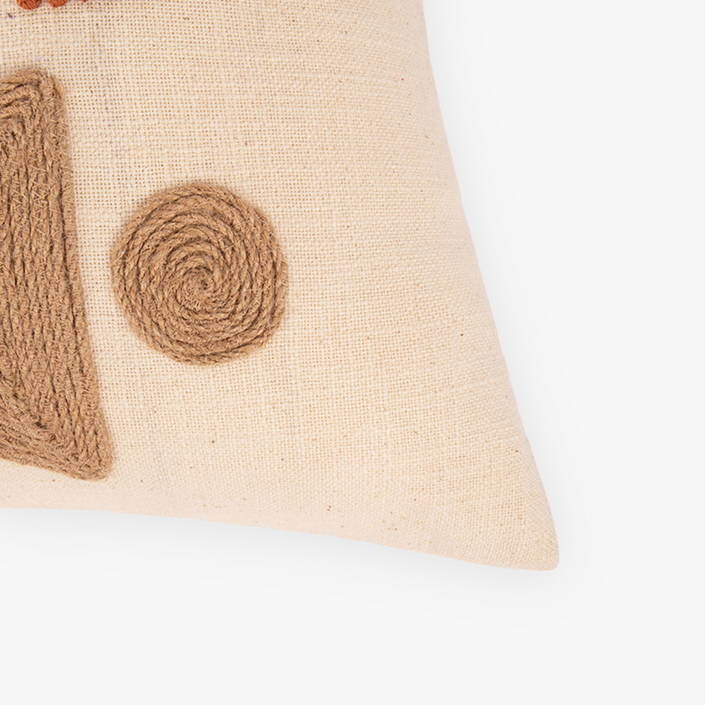 Capa de Almofada Circulos Bordada COMPORTA