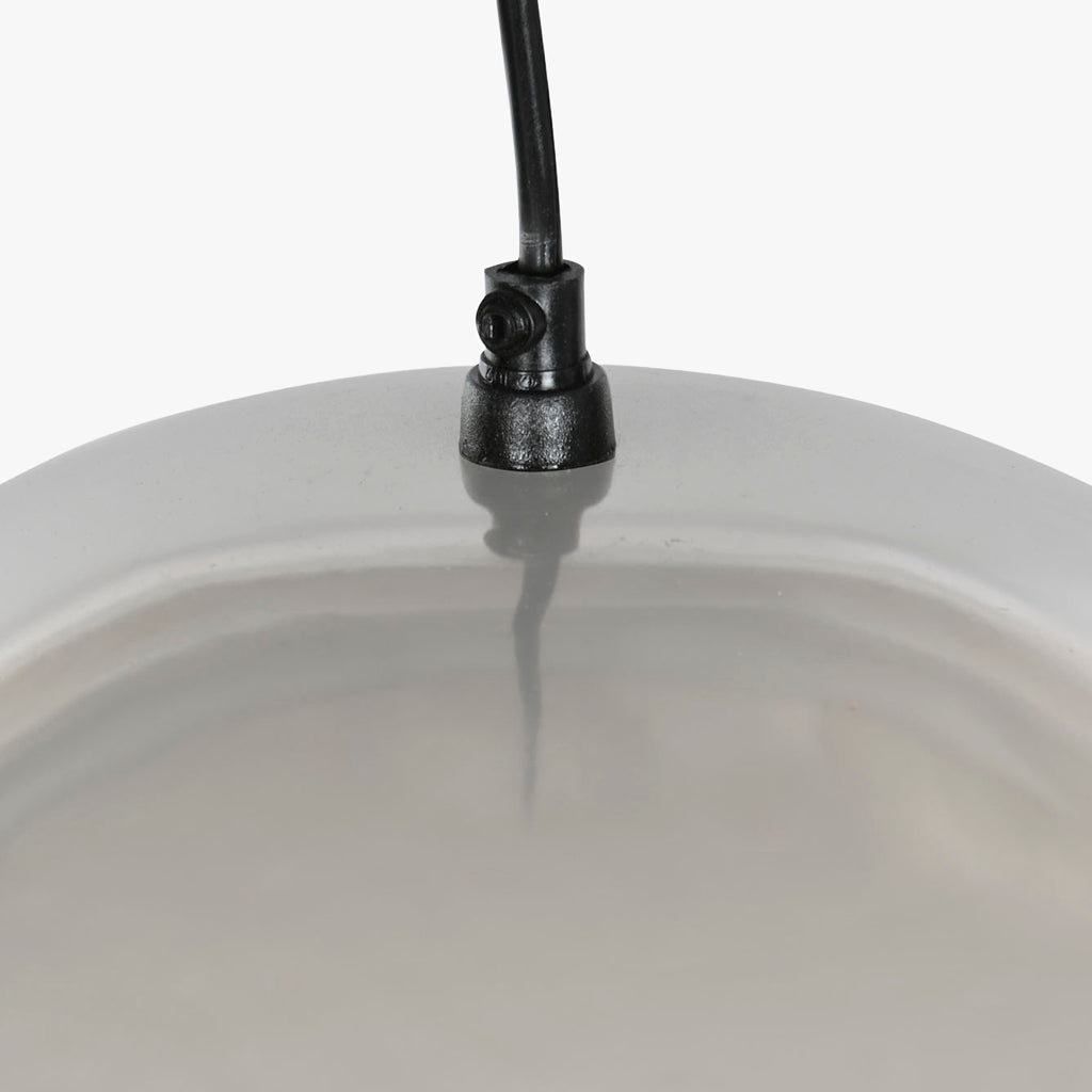 Candeeiro de Teto Bola Prateado ICONIC