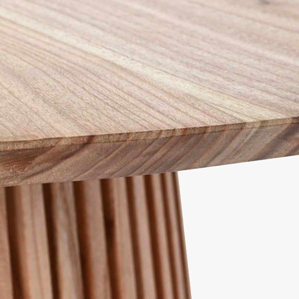 Table ronde en bois 150 cm ENLACE