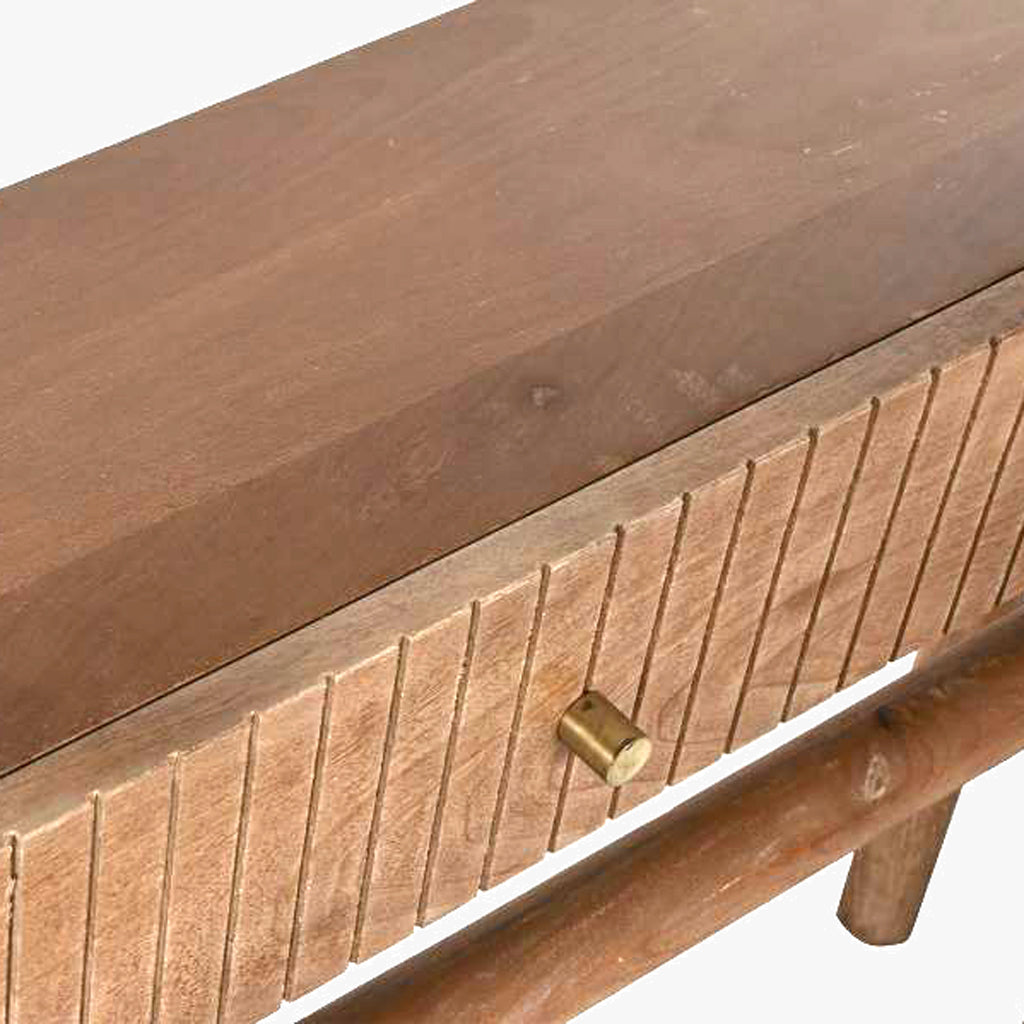 Console Naturelle SCULPTÉE